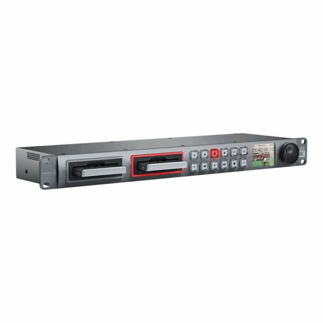 Blackmagic Design HyperDeck Studio Pro 2 Ultra HD 4K 6G-SDI Solid State Disk Recorder