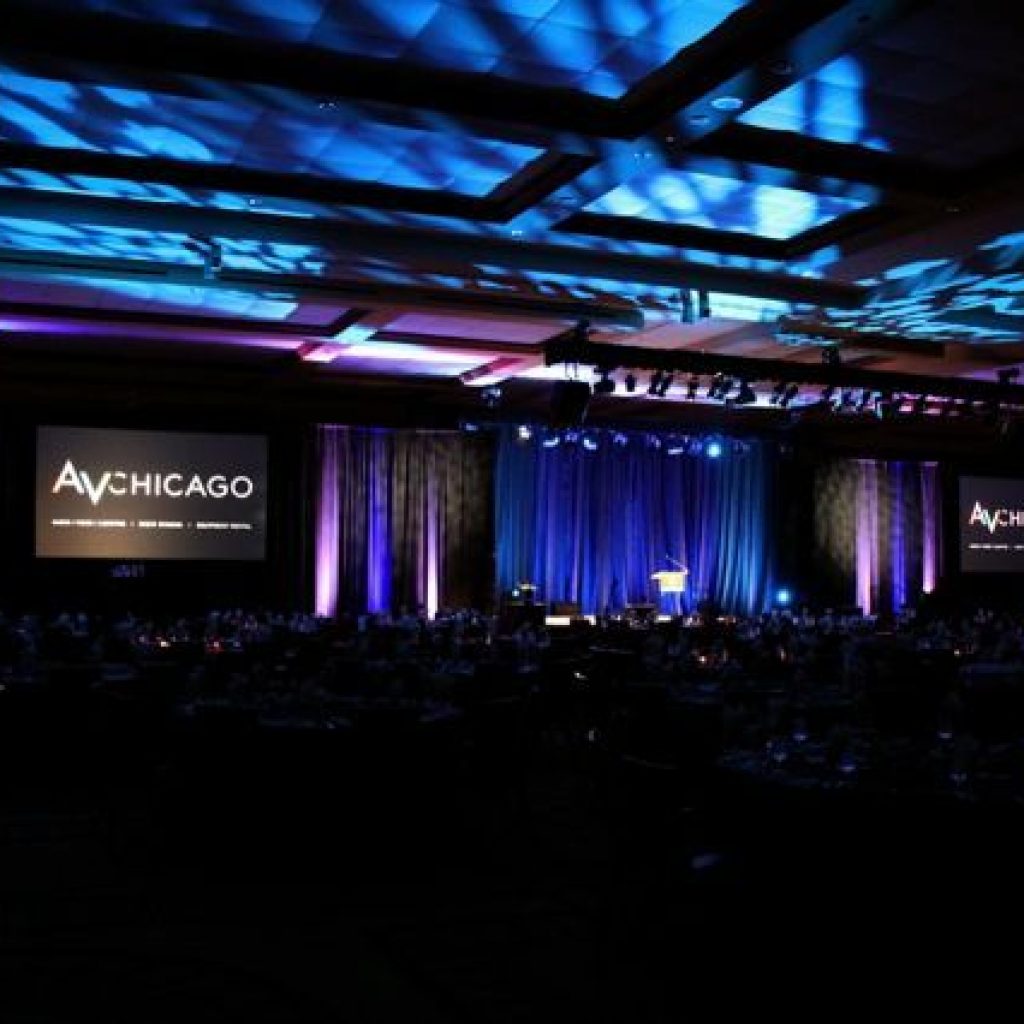 Conference Ballroom with AV Lighting