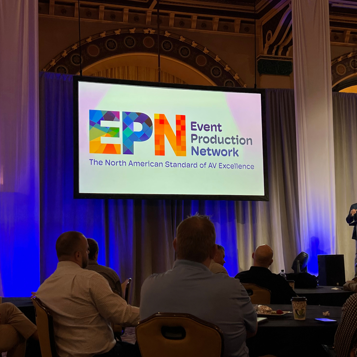 A speech during the 2022 EPN Symposium Event
